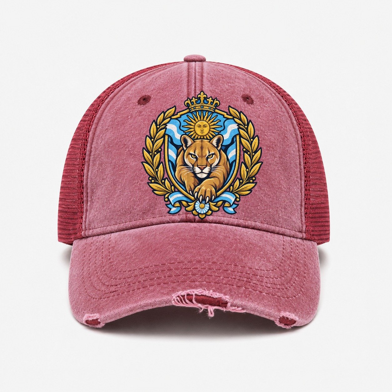 Wine Red — front view