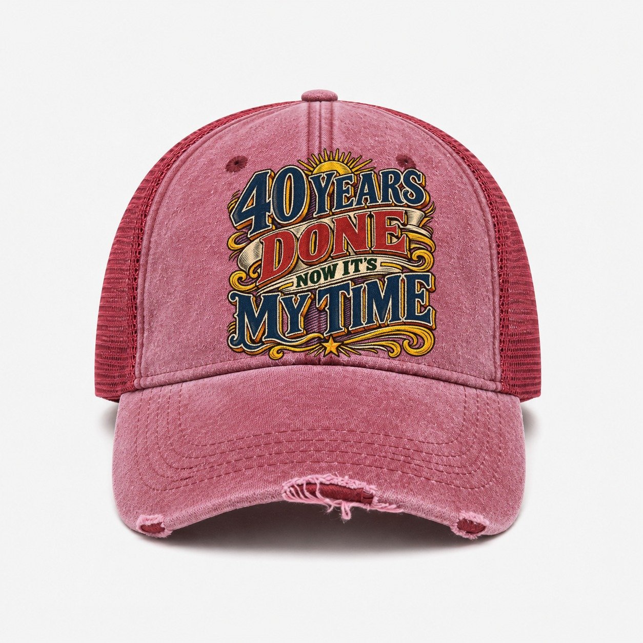 Wine Red — front view