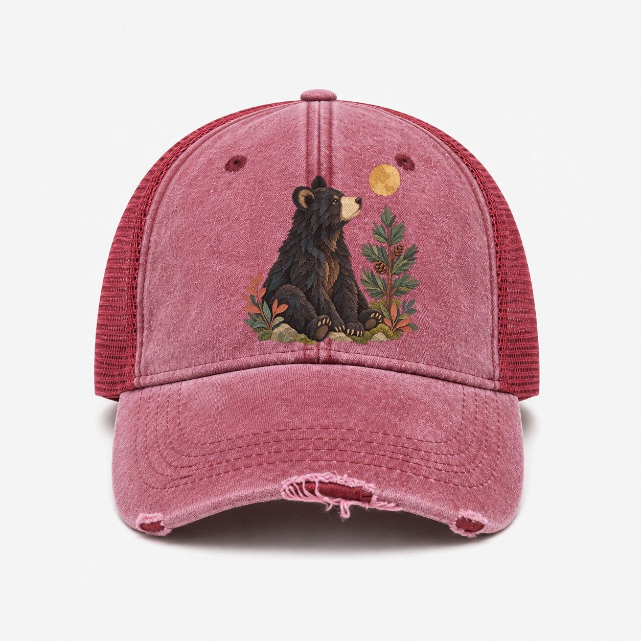 Wine Red — front view