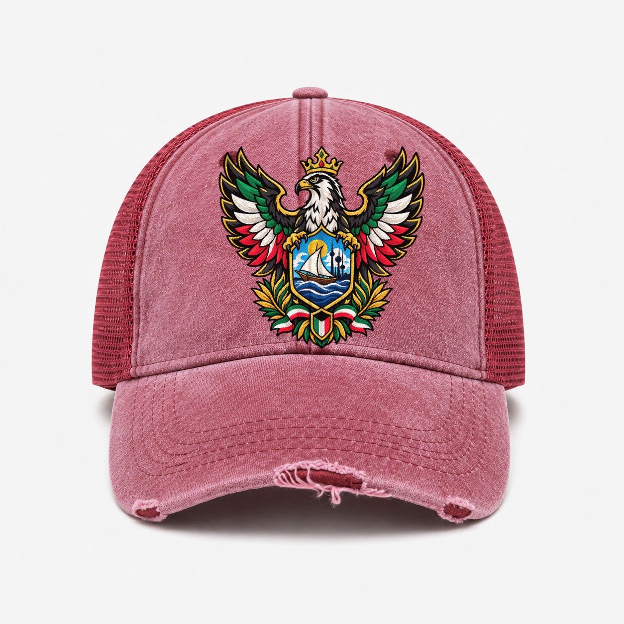Wine Red — front view