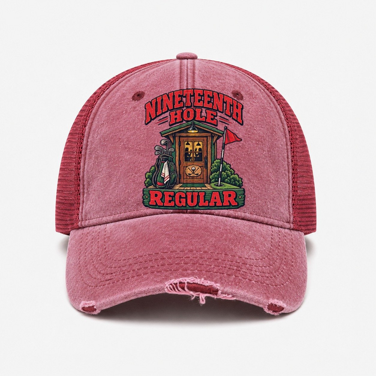 Wine Red — front view