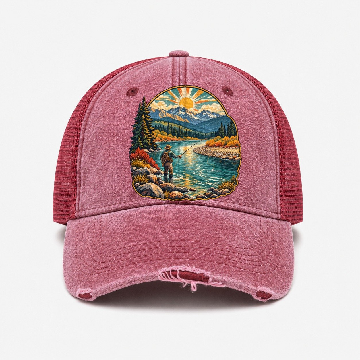 Wine Red — front view