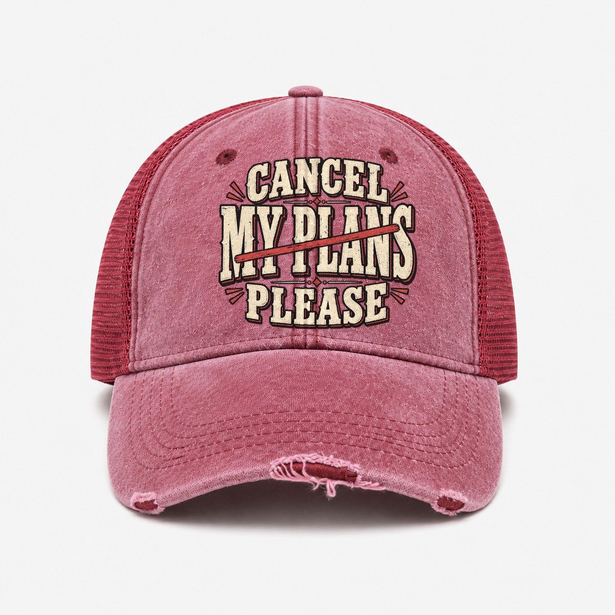 Wine Red — front view