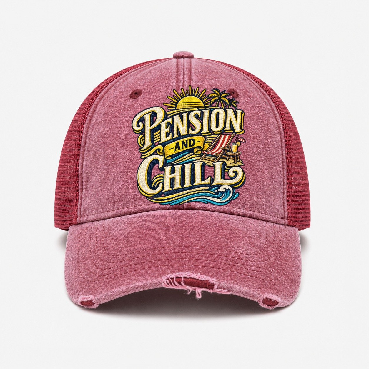 Wine Red — front view
