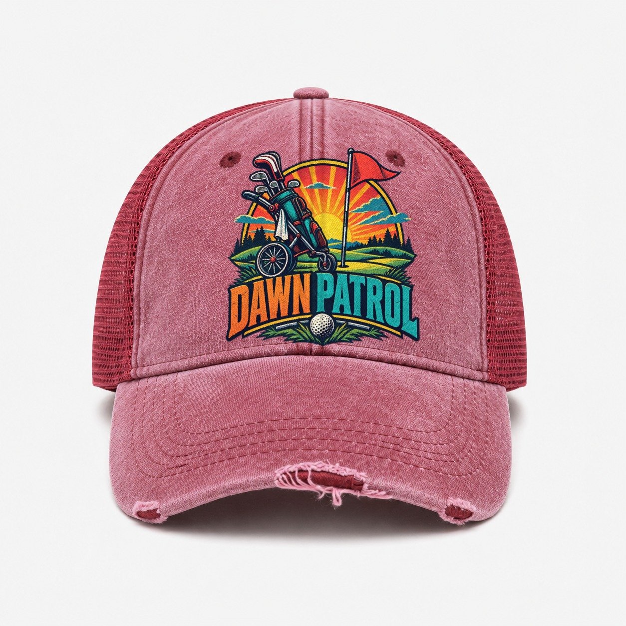 Wine Red — front view