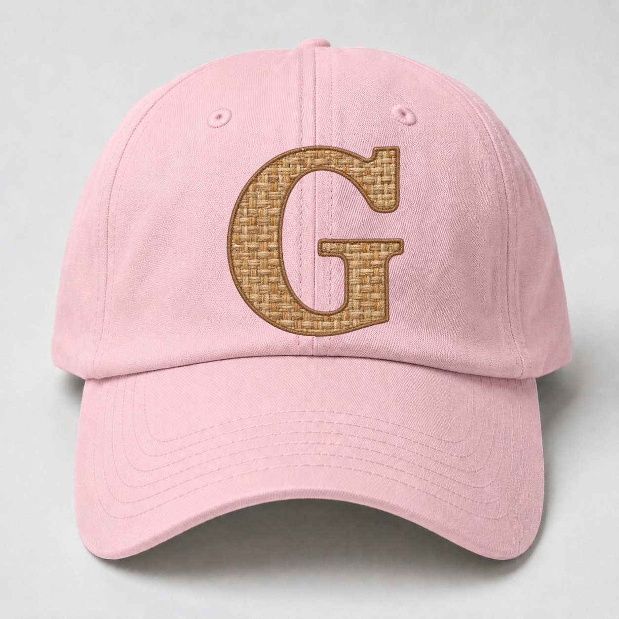 Woven Tweed G Monogram Baseball Cap – Pink