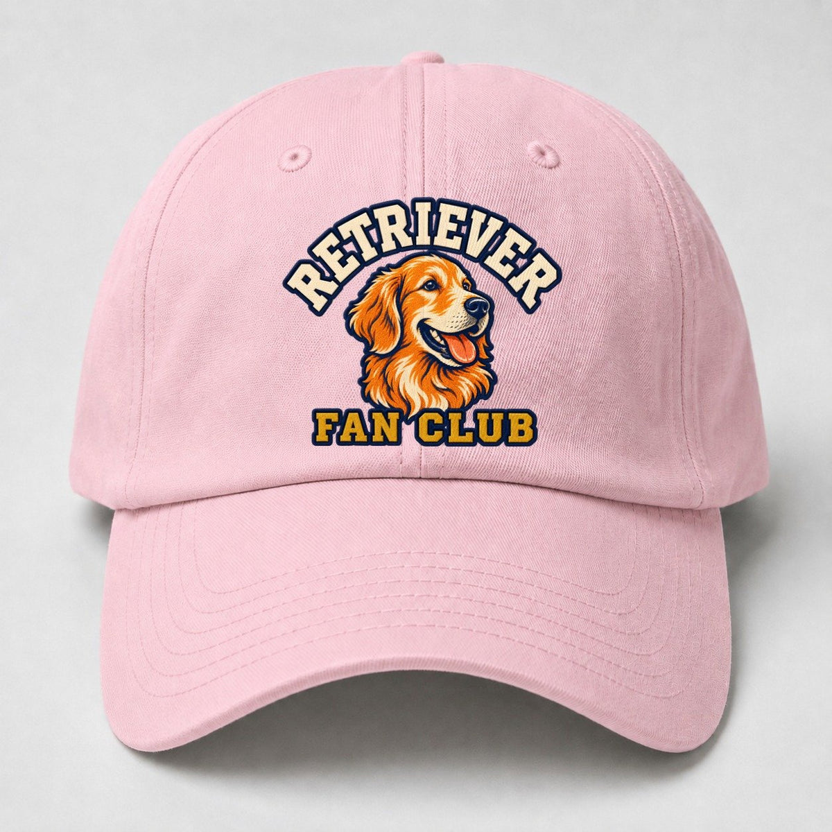 Retriever Fan Club Baseball Cap – Pink