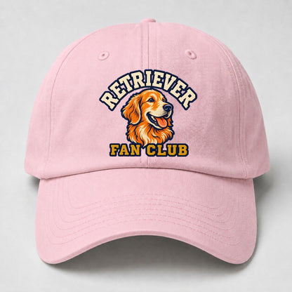 Retriever Fan Club Baseball Cap – Pink