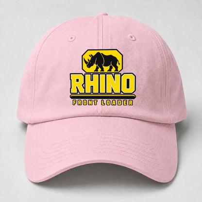 Rhino Front Loader Heavy Duty Baseball Cap – Pink