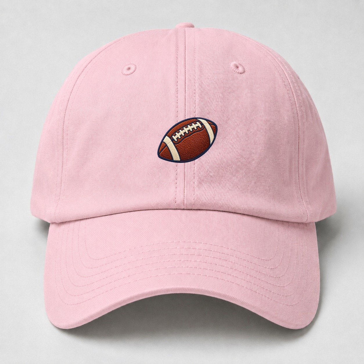American Football Tiny Solo Marks Baseball Cap – Pink