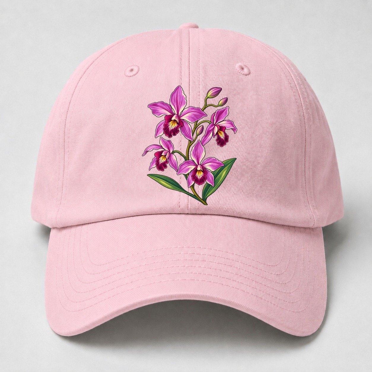 Queensland Cooktown Orchid Australia Cultural Icons Baseball Cap – Pink