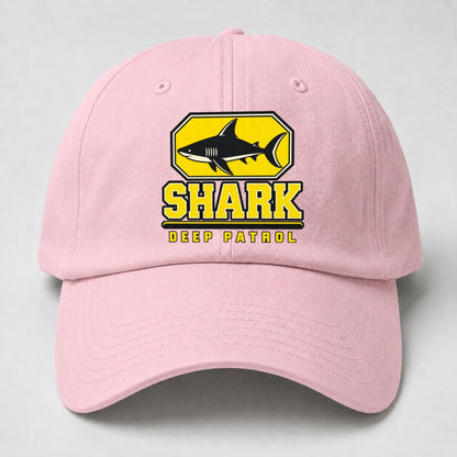 Shark Deep Patrol Heavy Duty Baseball Cap – Pink