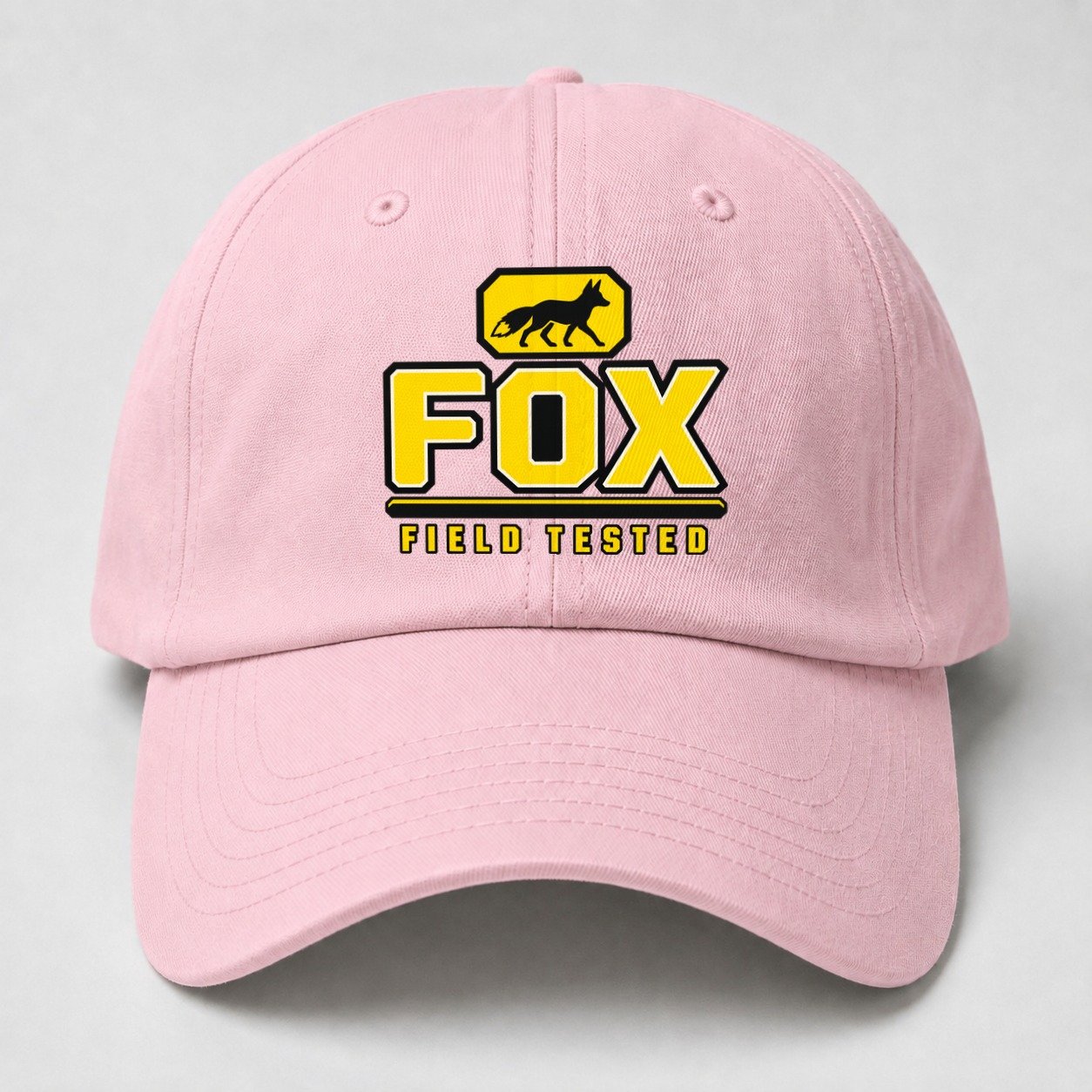 Fox Field Tested Heavy Duty Baseball Cap – Pink