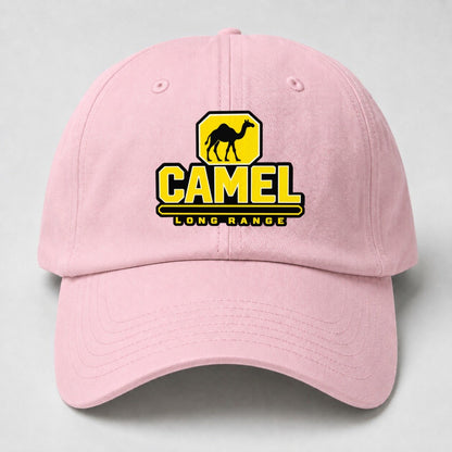 Camel Long Range Heavy Duty Baseball Cap – Pink