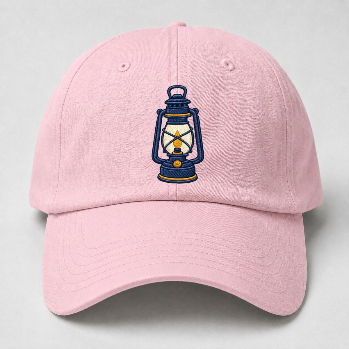 Camp Lantern Tiny Solo Marks Baseball Cap – Pink