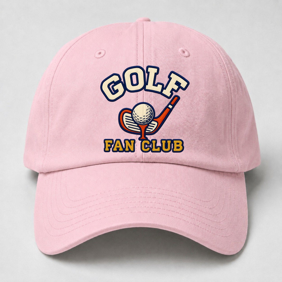 Golf Fan Club Baseball Cap – Pink