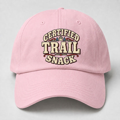 Certified Trail Snack American Wit Baseball Cap – Pink