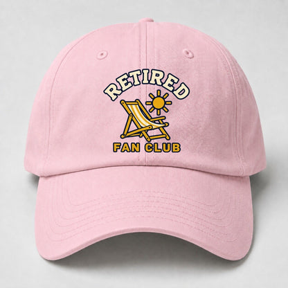 Retired Fan Club Baseball Cap – Pink