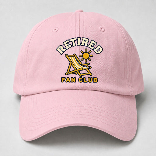 Retired Fan Club Baseball Cap – Pink