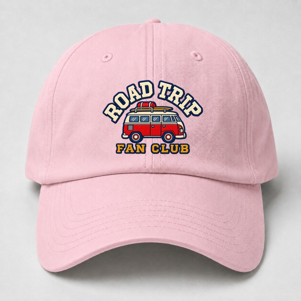 Road Trip Fan Club Baseball Cap – Pink