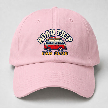 Road Trip Fan Club Baseball Cap – Pink