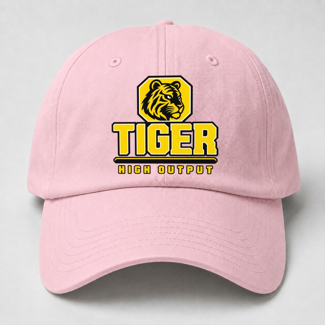 Tiger High Output Heavy Duty Baseball Cap – Pink