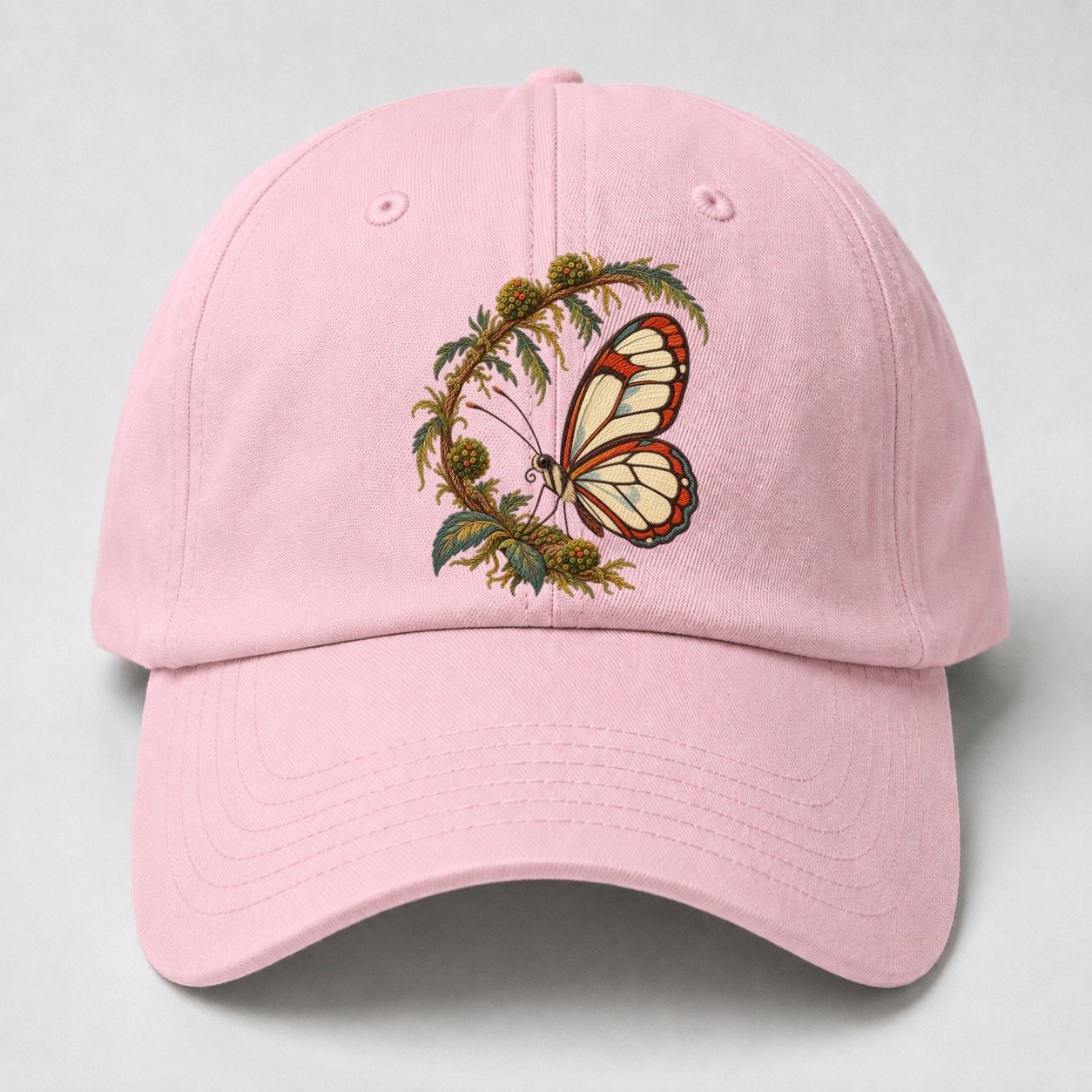 Glasswing Moss Arch Gentle Wild Baseball Cap – Pink