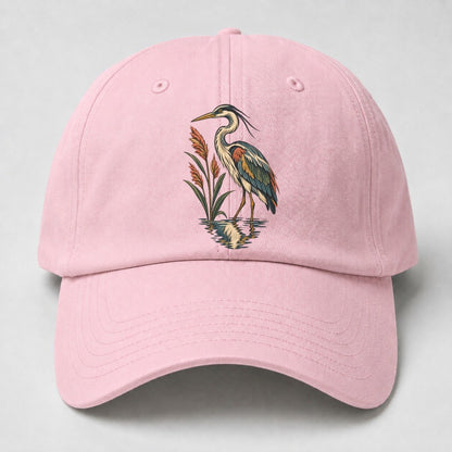 Heron Reed Mirror Gentle Wild Baseball Cap – Pink