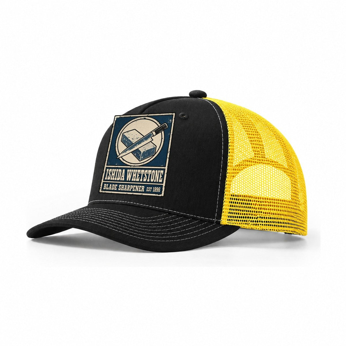 Ishida Whetstone Noren Trade Co Trucker Hat – Black Yellow