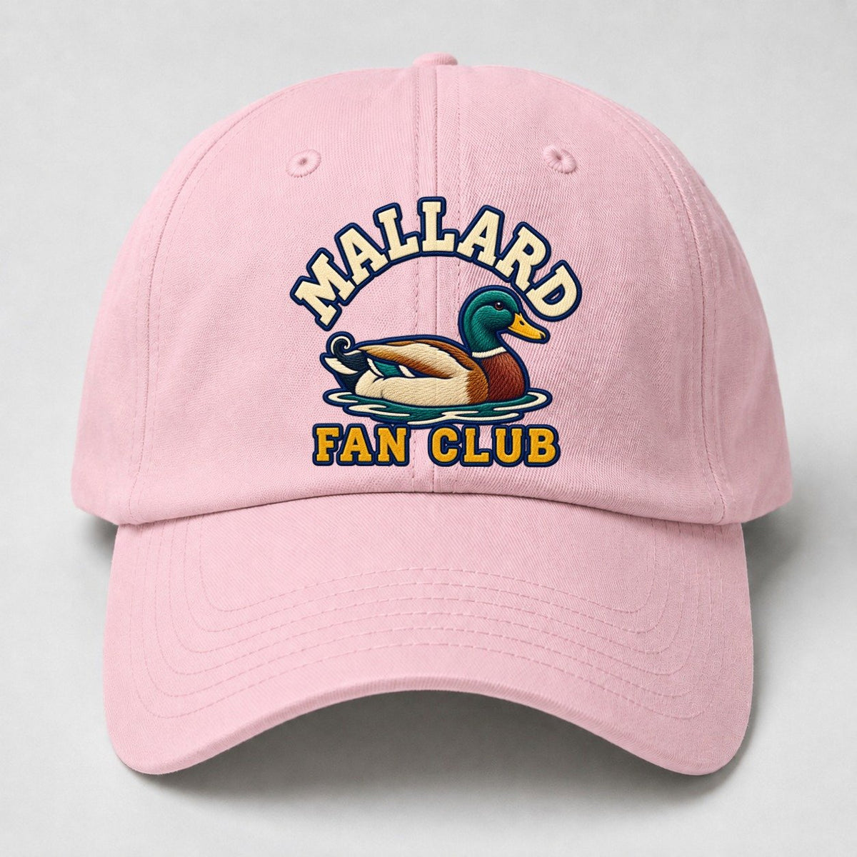 Mallard Fan Club Baseball Cap – Pink