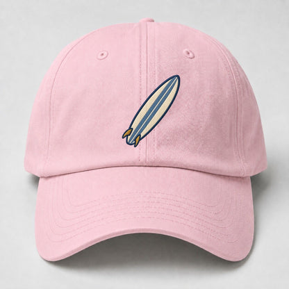 Surfboard Tiny Solo Marks Baseball Cap – Pink