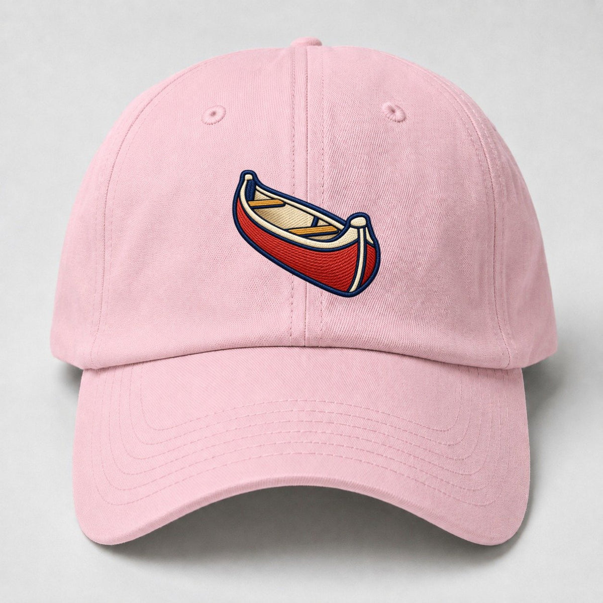 Canoe Tiny Solo Marks Baseball Cap – Pink