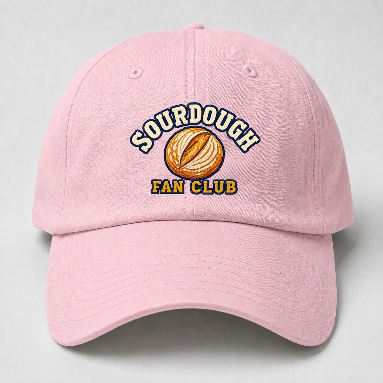 Sourdough Fan Club Baseball Cap – Pink