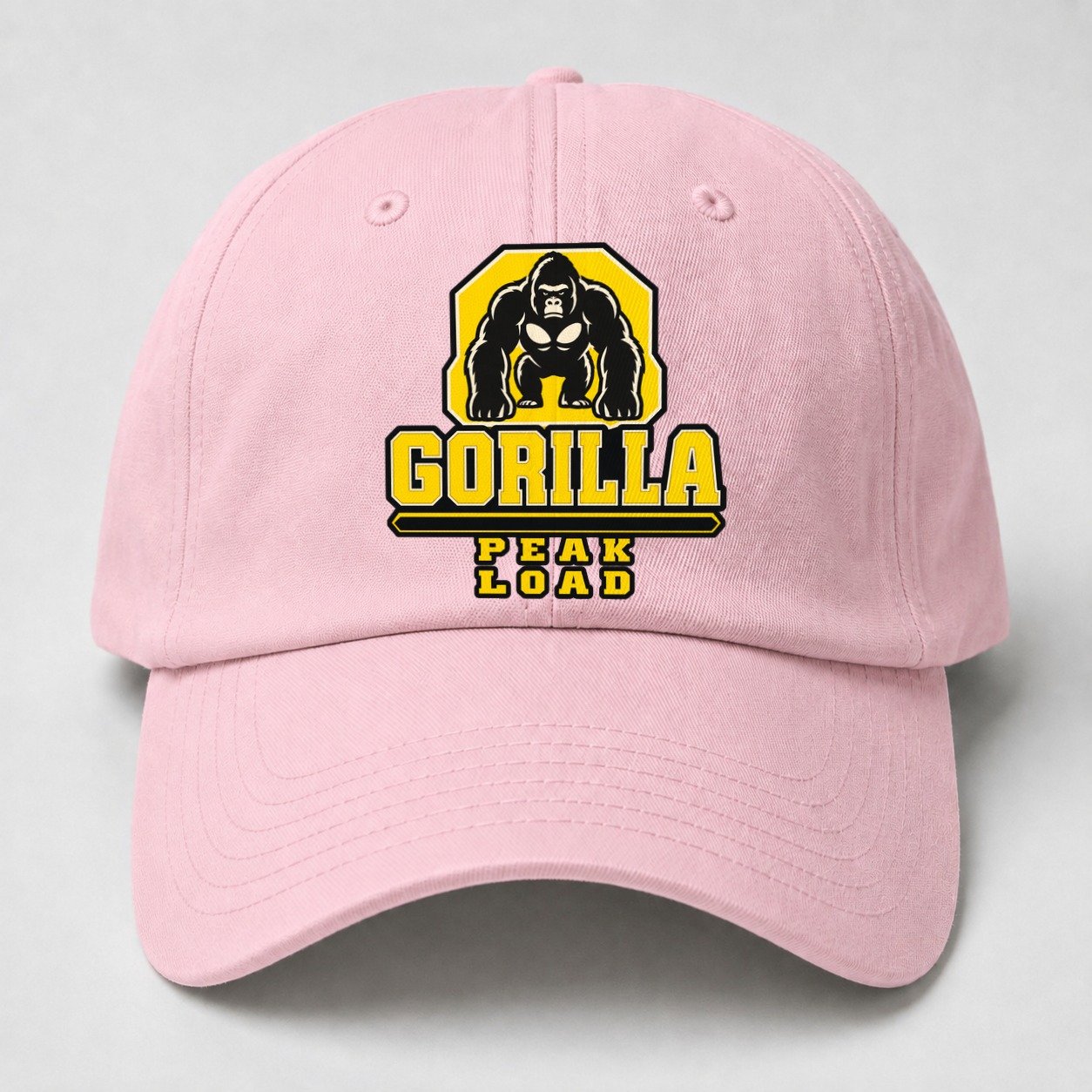 Gorilla Peak Load Heavy Duty Baseball Cap – Pink