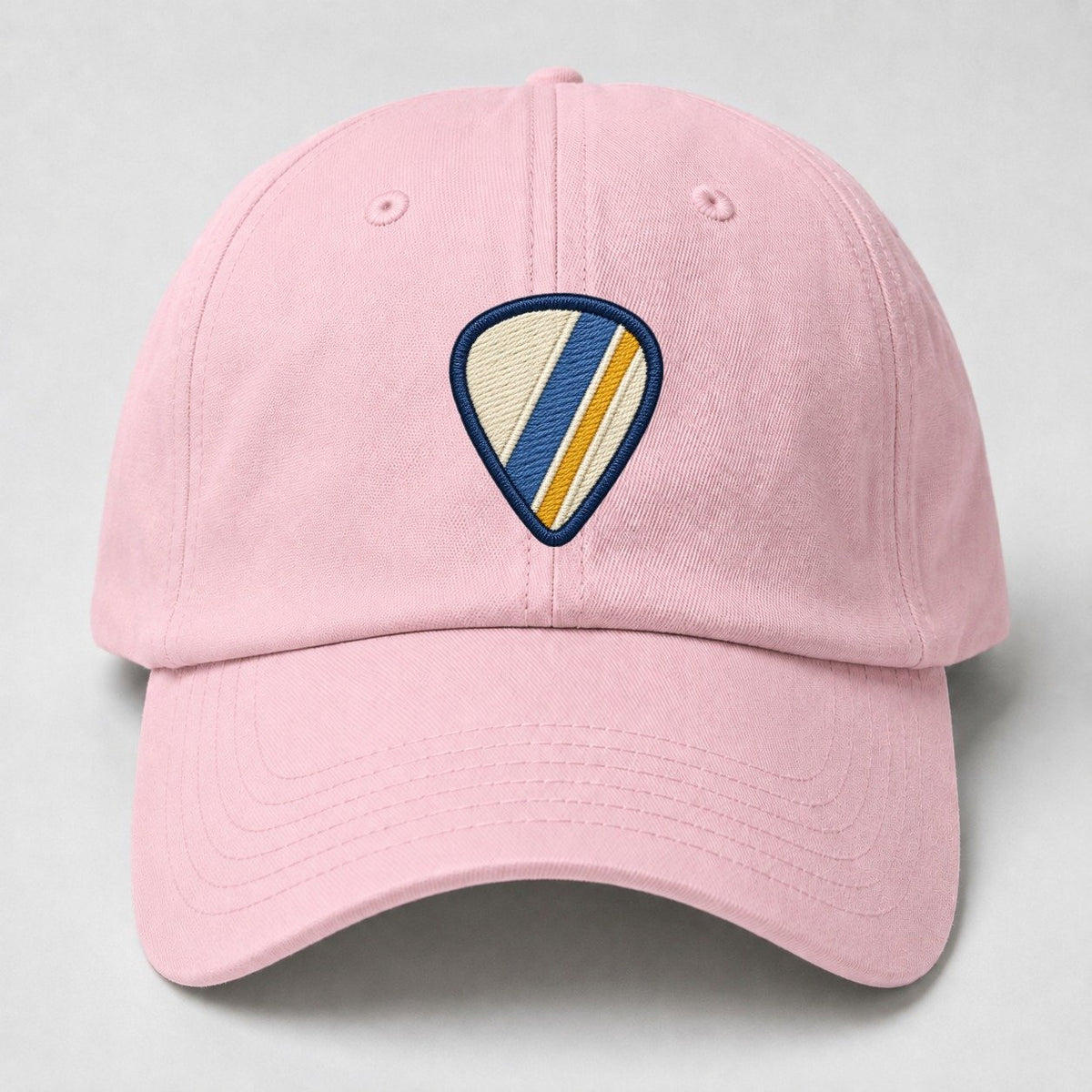 Guitar Pick Tiny Solo Marks Baseball Cap – Pink