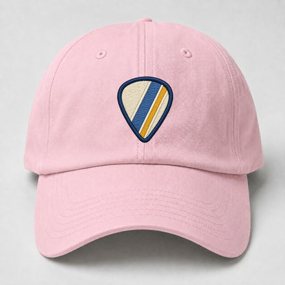 Guitar Pick Tiny Solo Marks Baseball Cap – Pink