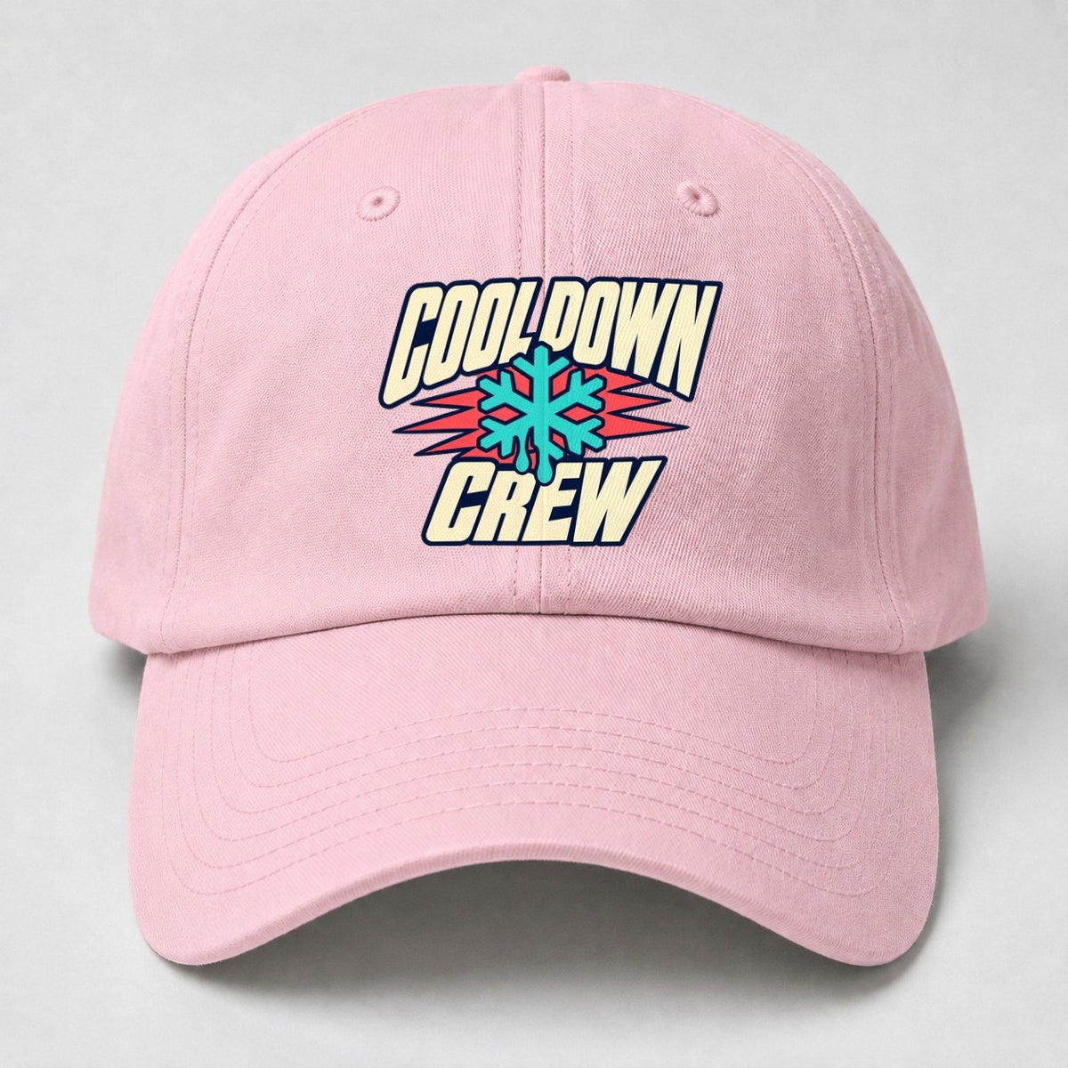 Cool Down Crew 90S Running Clubs Baseball Cap – Pink