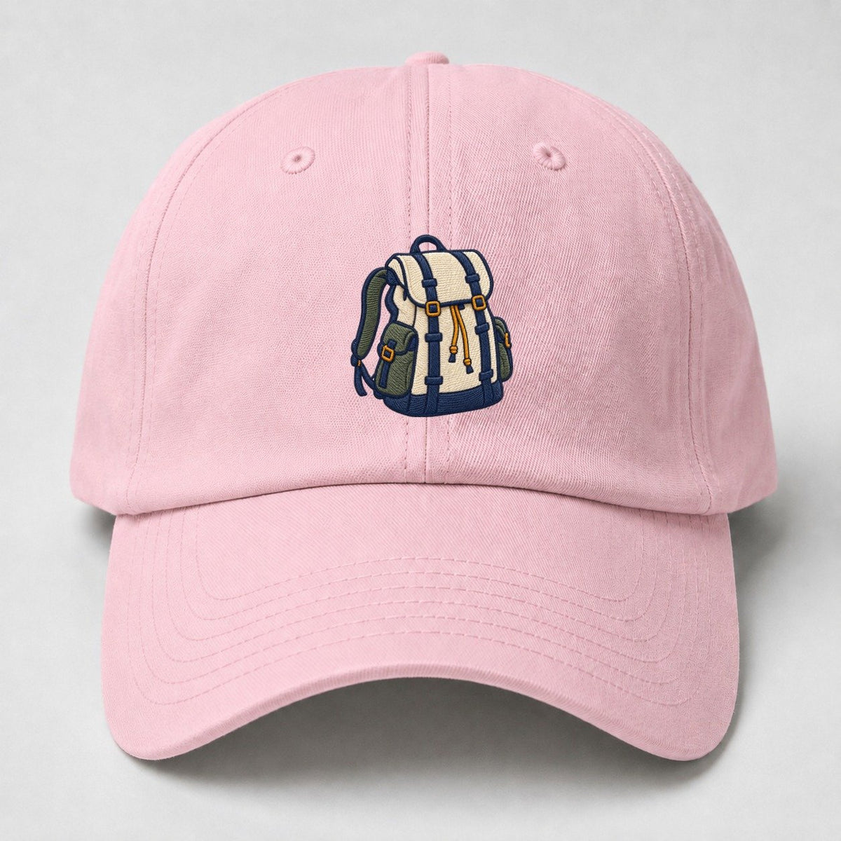 Hiking Backpack Tiny Solo Marks Baseball Cap – Pink