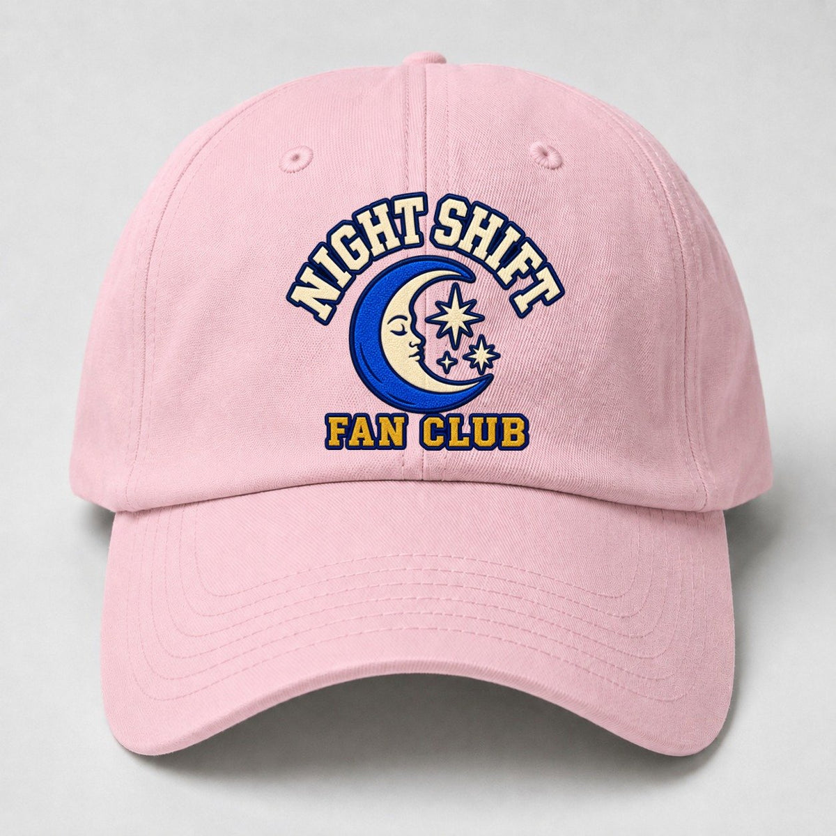 Night Shift Fan Club Baseball Cap – Pink