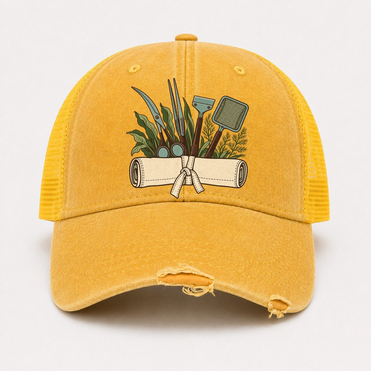 Yellow — front view