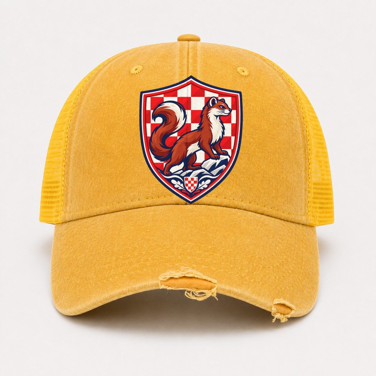 Yellow — front view
