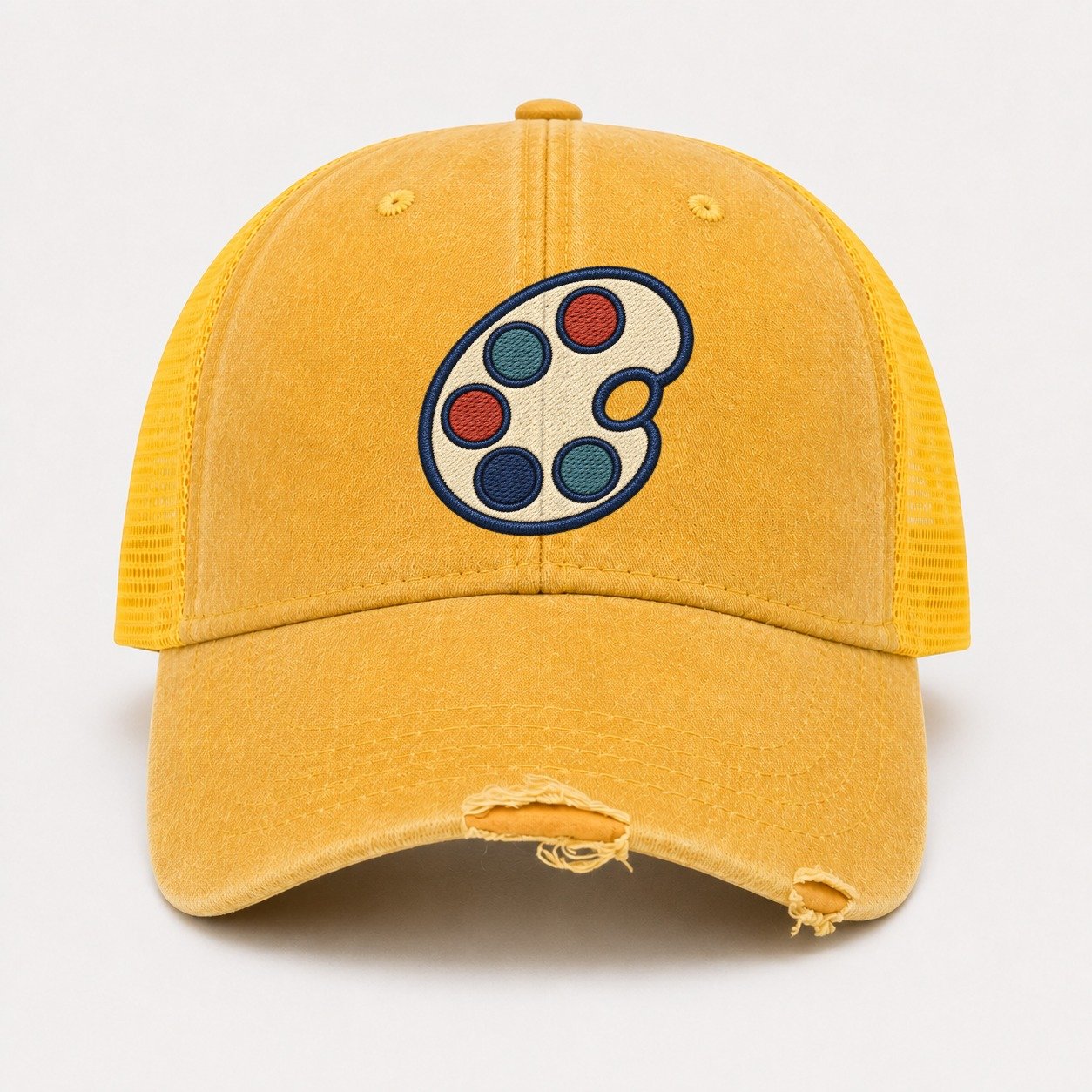 Yellow — front view