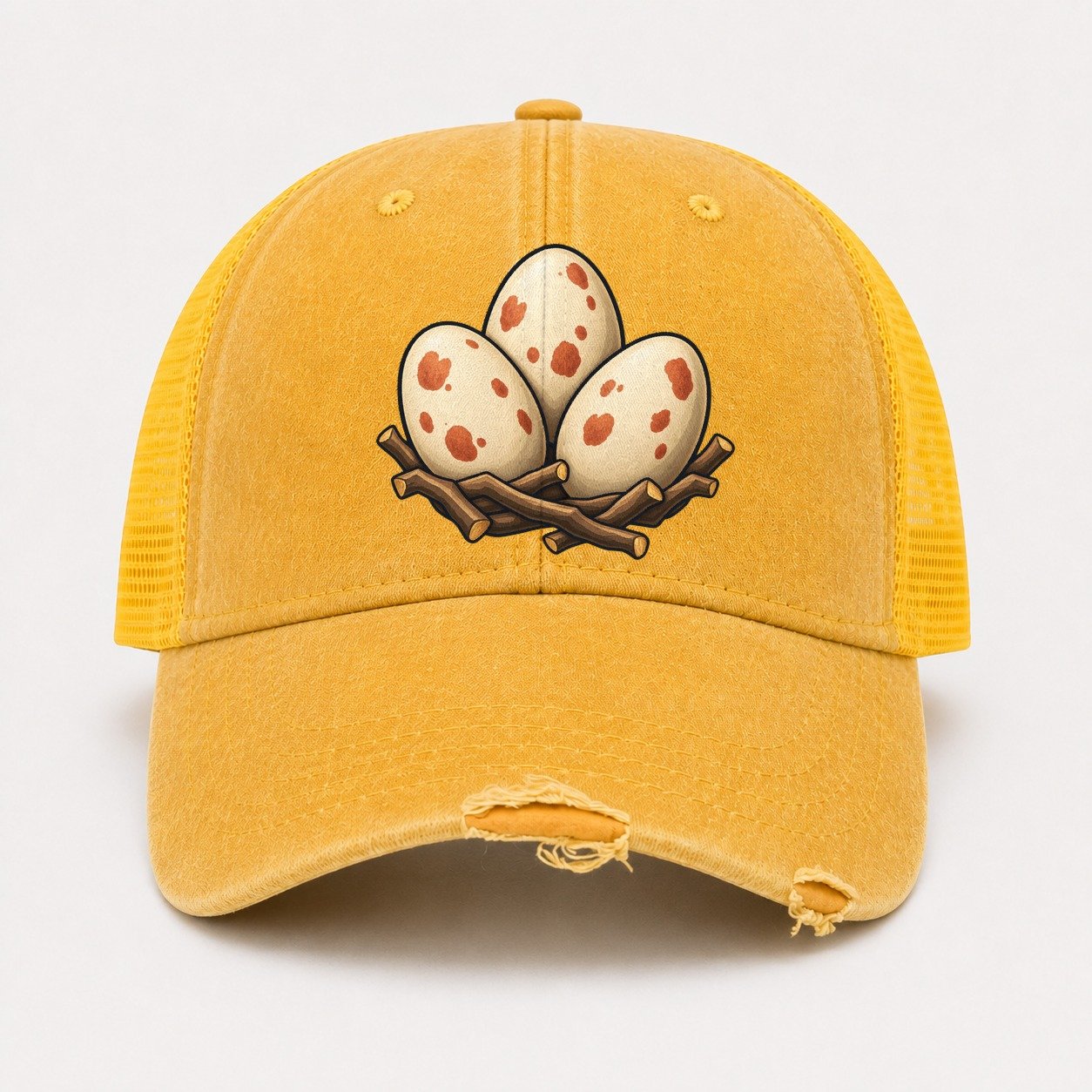 Yellow — front view