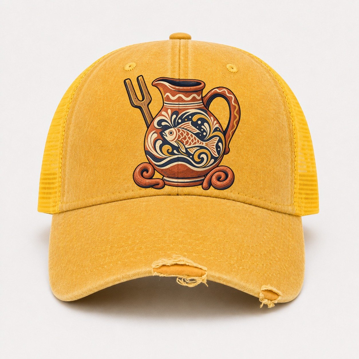 Yellow — front view