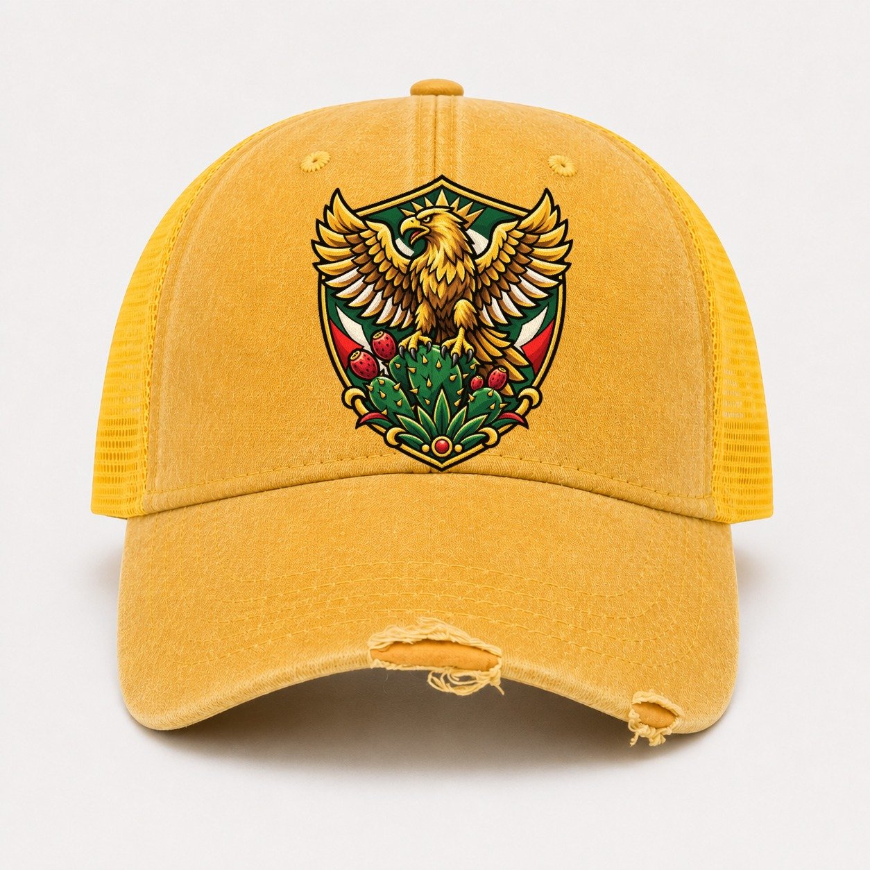 Yellow — front view
