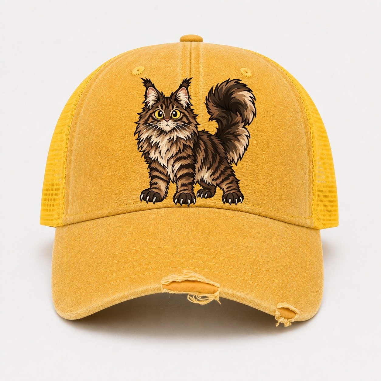 Yellow — front view