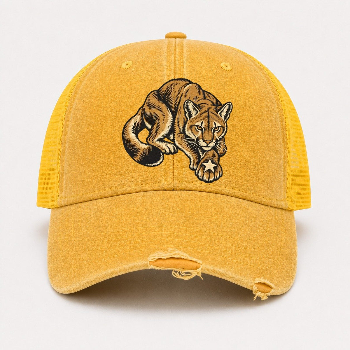 Yellow — front view
