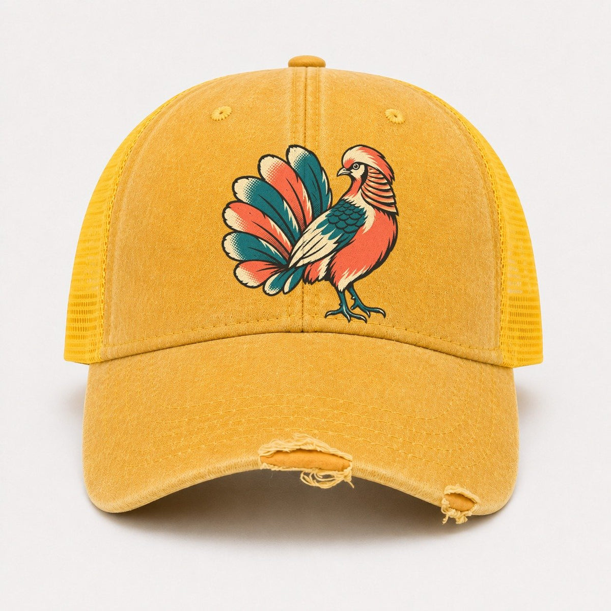 Yellow — front view