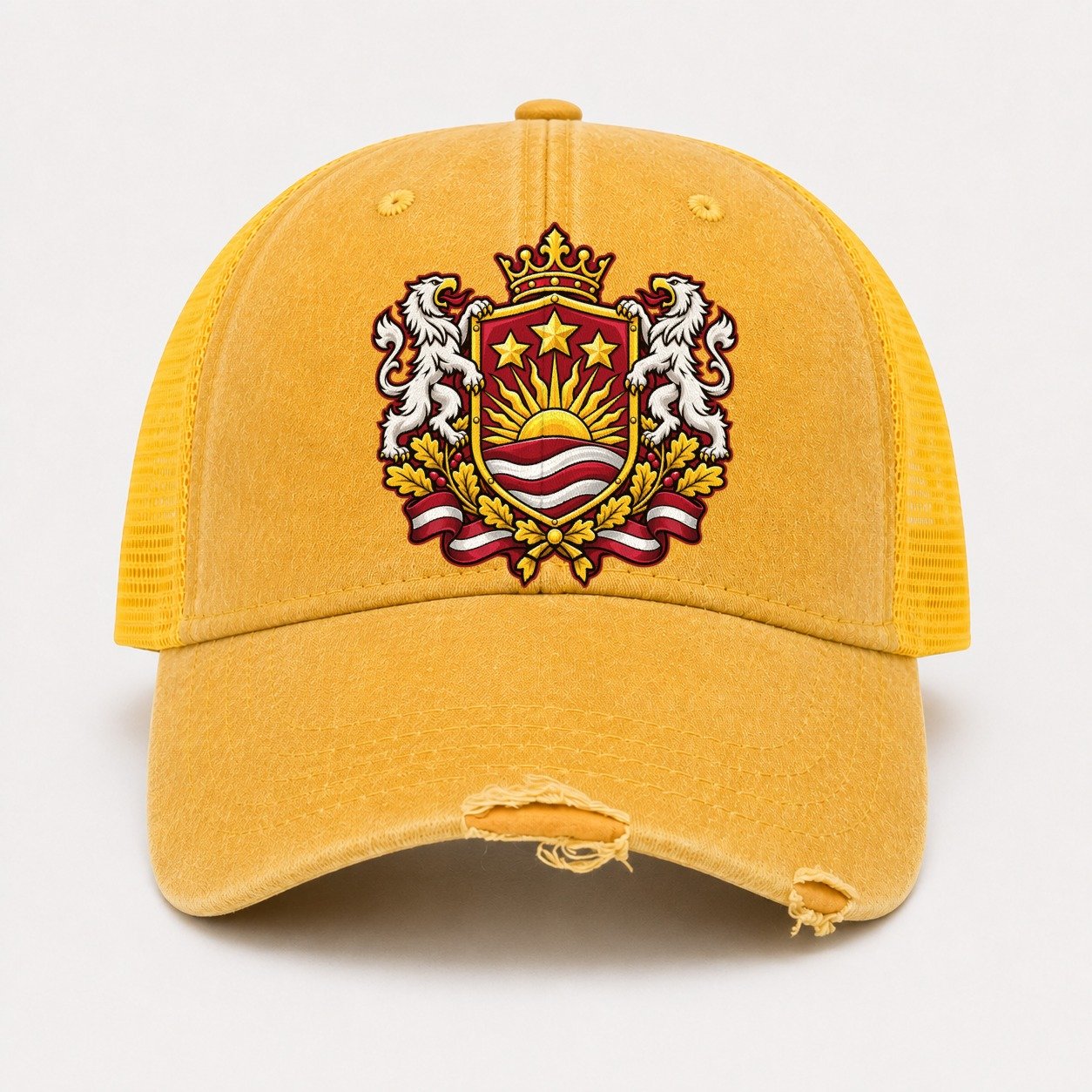 Yellow — front view