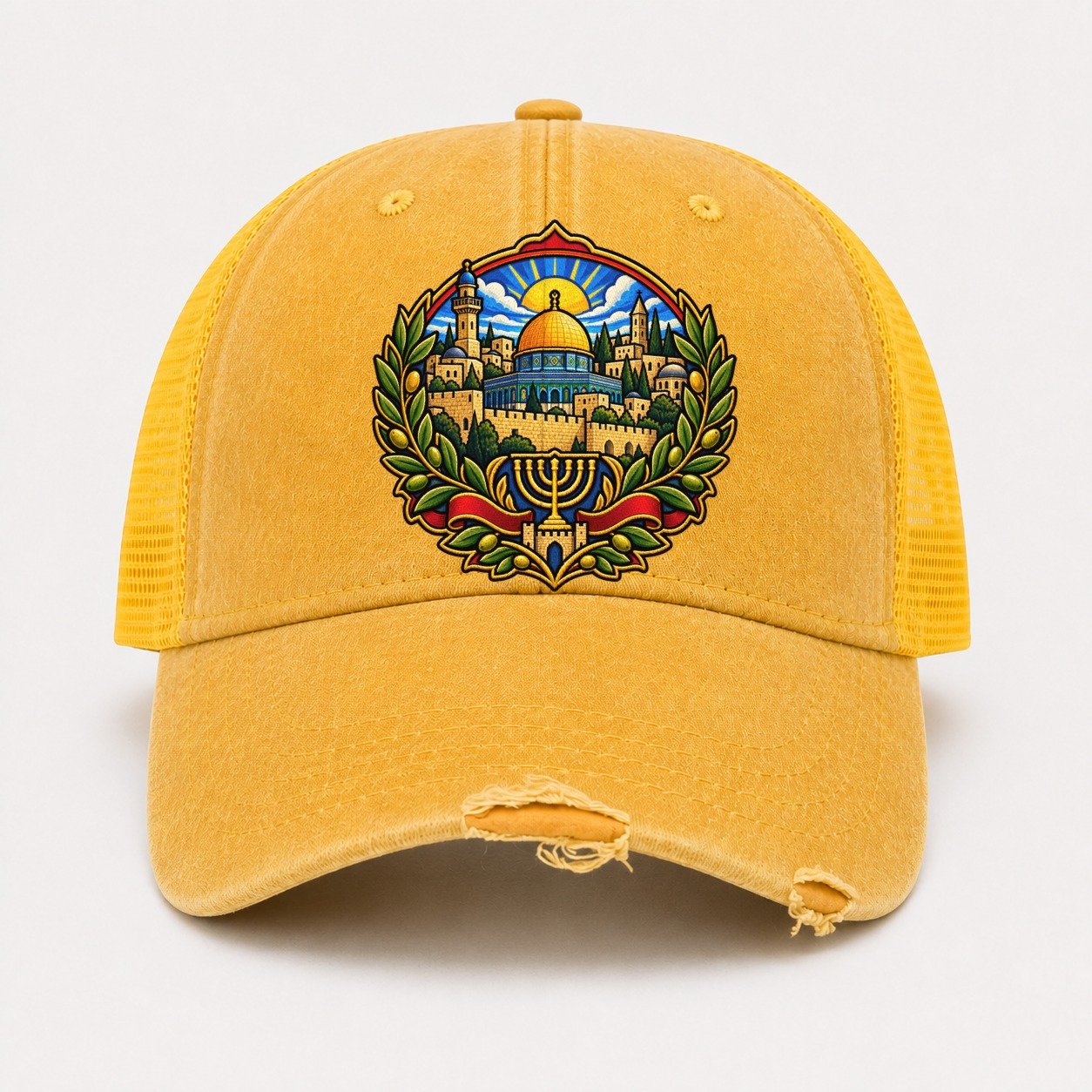 Yellow — front view